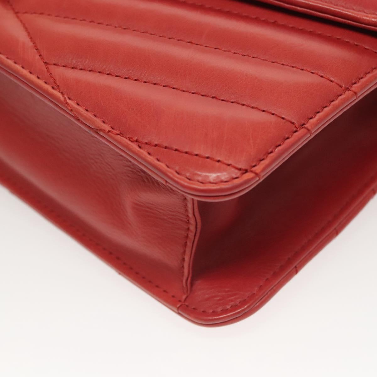 Chanel Red Leather 2,55