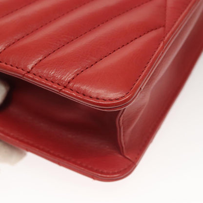 Chanel Red Leather 2,55