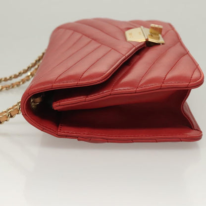 Chanel Red Leather 2,55