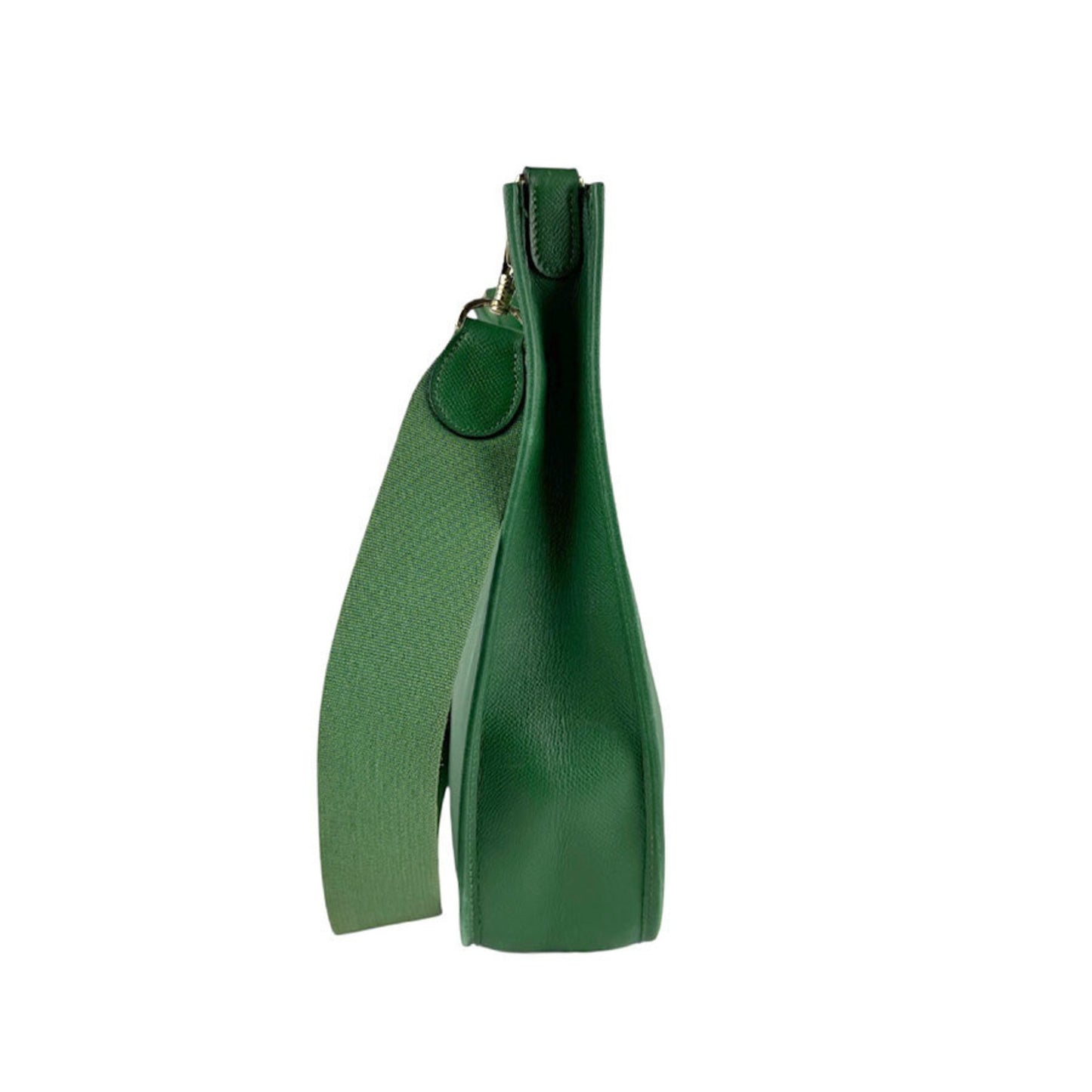 Hermès Green Leather Evelyne