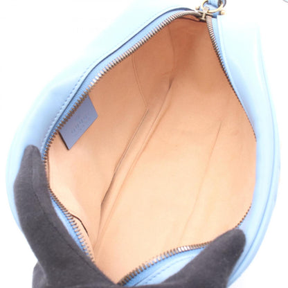 Gucci Blue Leather Gg Marmont