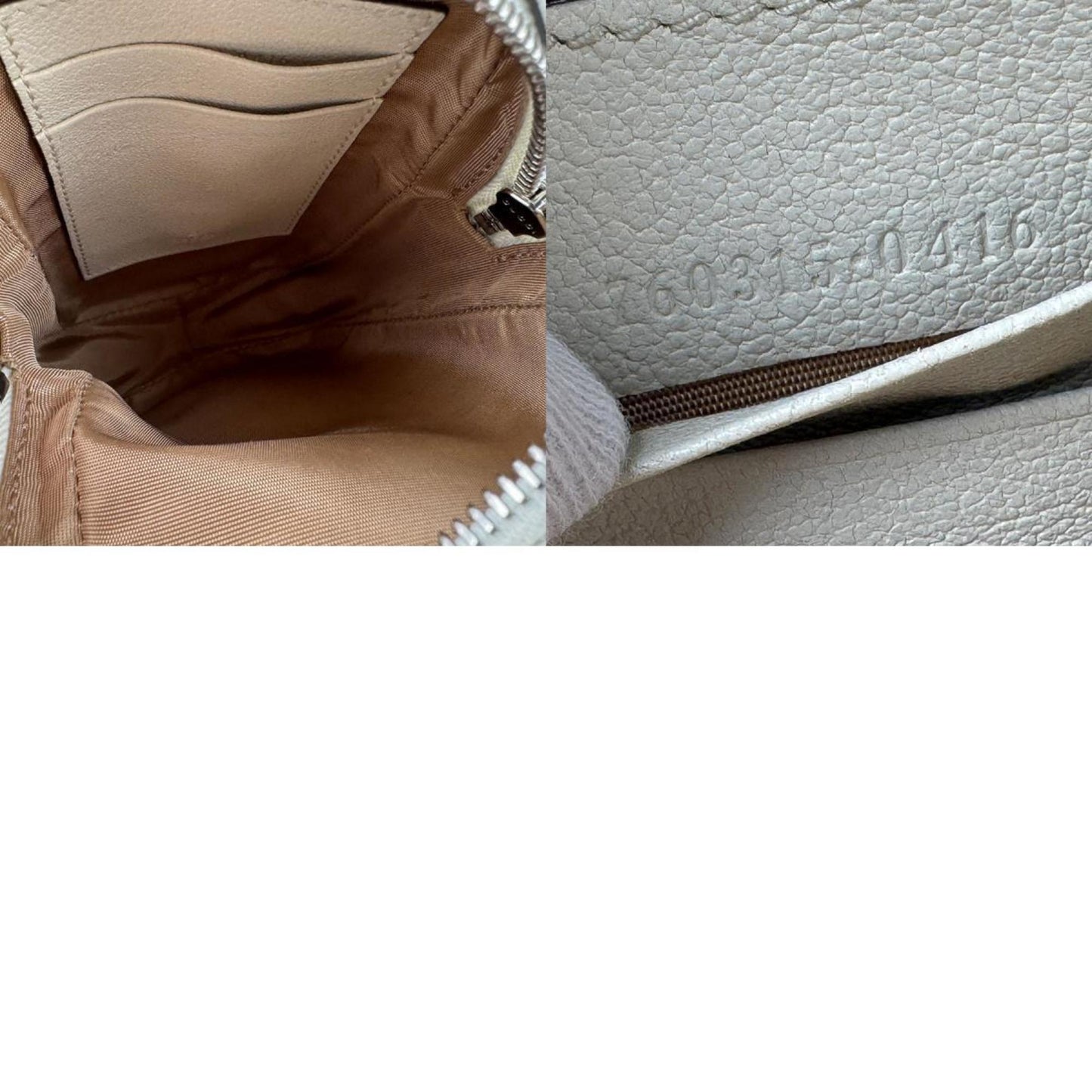 Gucci White Leather Shoulder