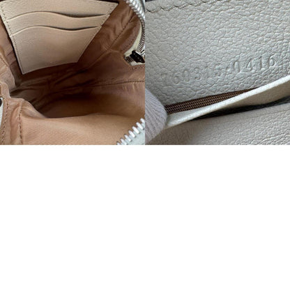 Gucci White Leather Shoulder