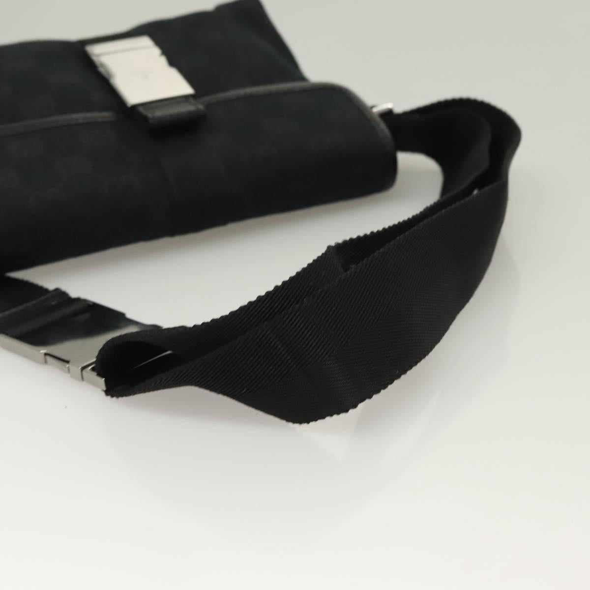 Gucci Black Canvas Gg Canvas