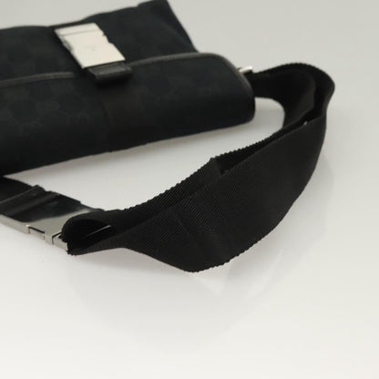 Gucci Black Canvas Gg Canvas