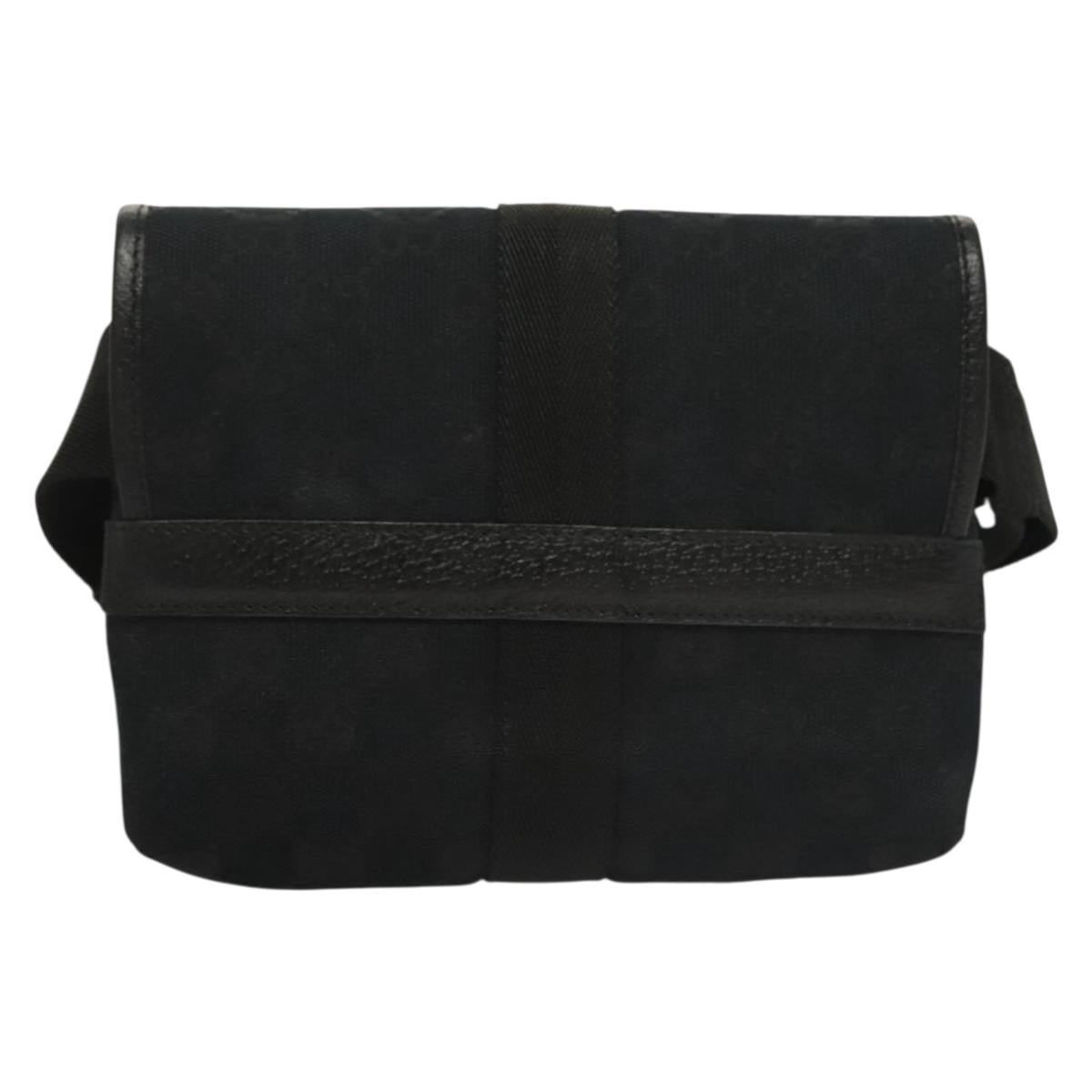 Gucci Black Canvas Gg Canvas