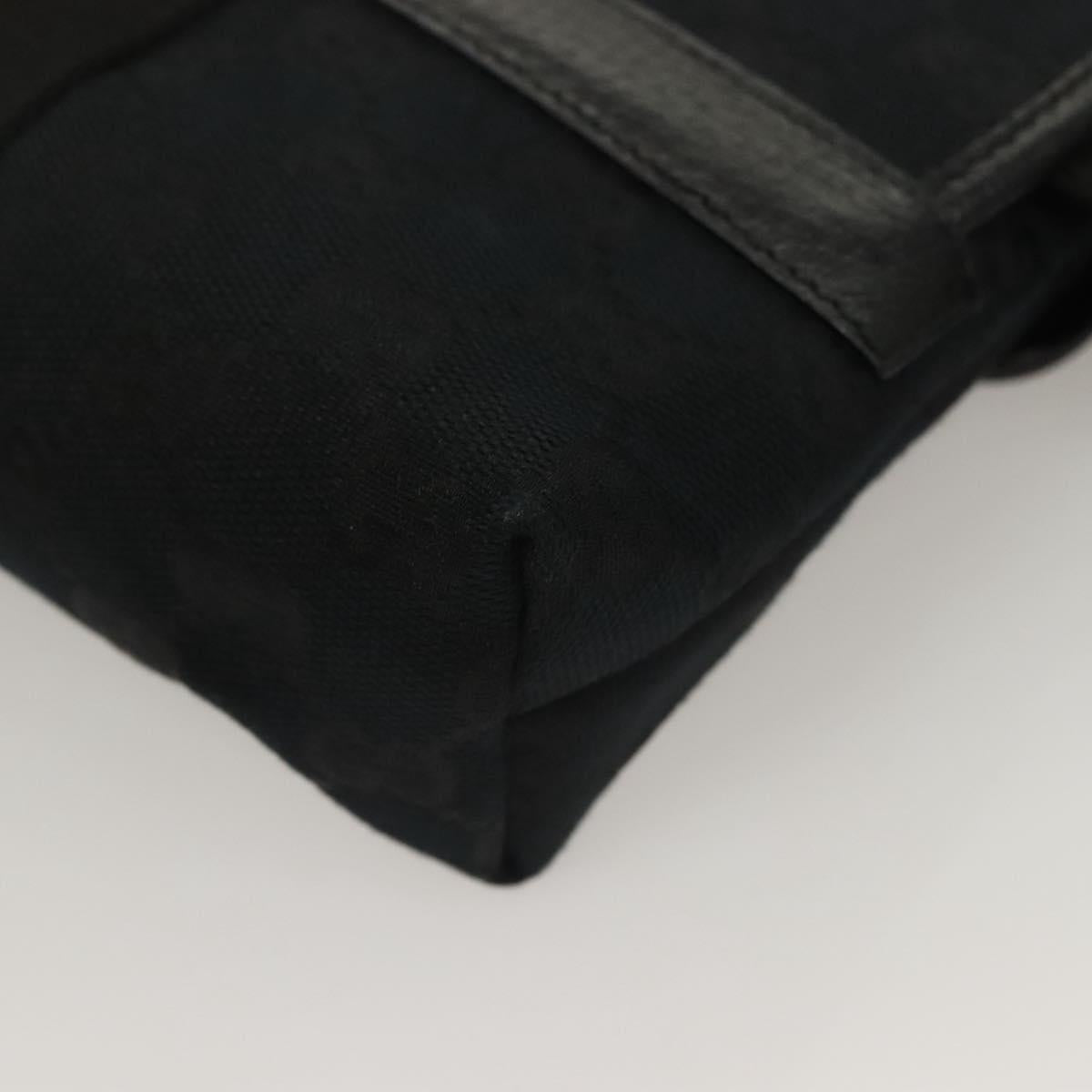 Gucci Black Canvas Gg Canvas