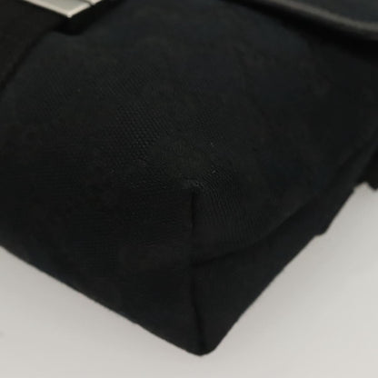 Gucci Black Canvas Gg Canvas