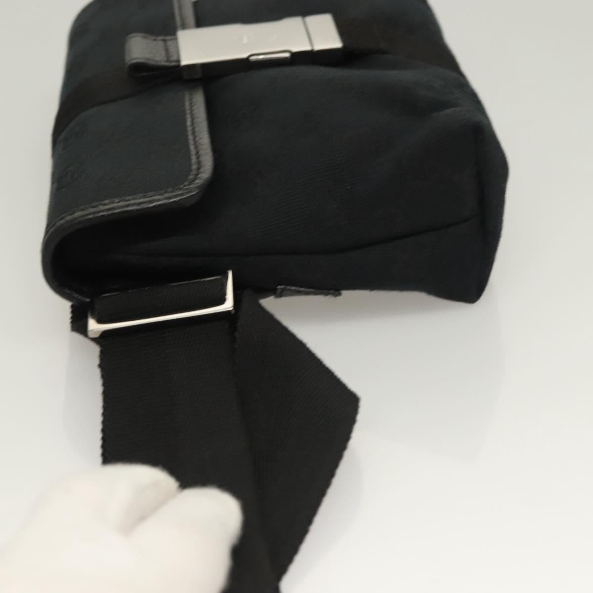 Gucci Black Canvas Gg Canvas