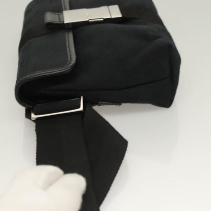 Gucci Black Canvas Gg Canvas
