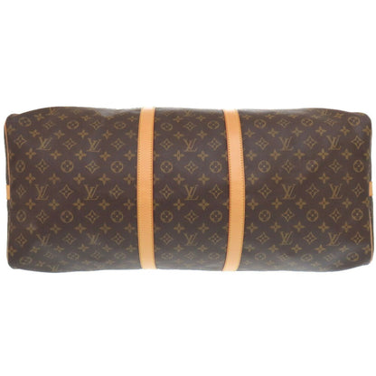Louis Vuitton Brown Canvas Keepall Bandoulière 60