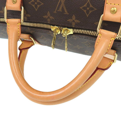 Louis Vuitton Brown Canvas Keepall Bandoulière 60