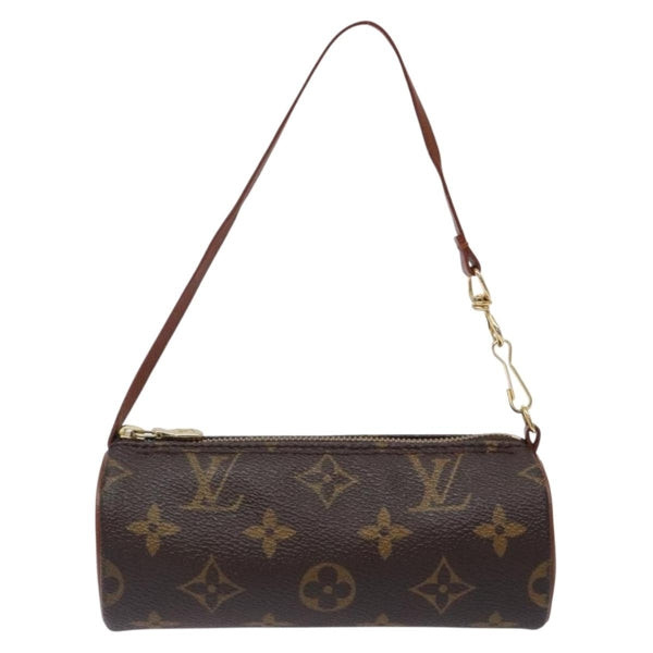 Gucci Silver Canvas Cosmetic Pouch