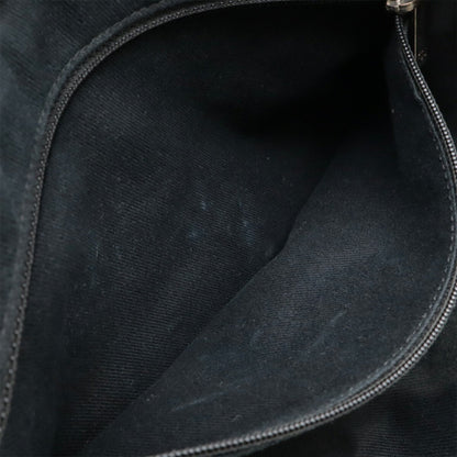 Chanel Gray Leather Gabrielle