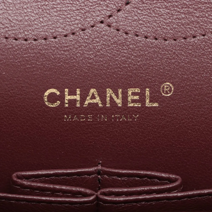Chanel Black Leather Double Flap
