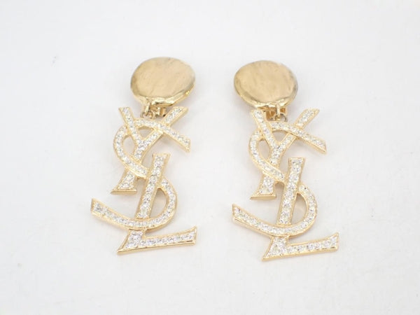 Chanel Gold Gold Plated Coco Mark