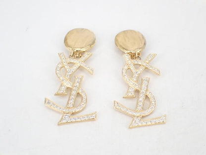 Chanel Gold Gold Plated Coco Mark