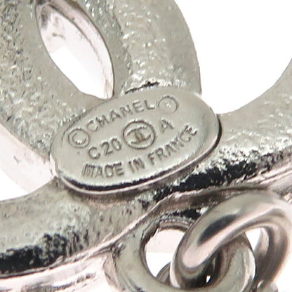 Chanel Silver Metal Coco Mark