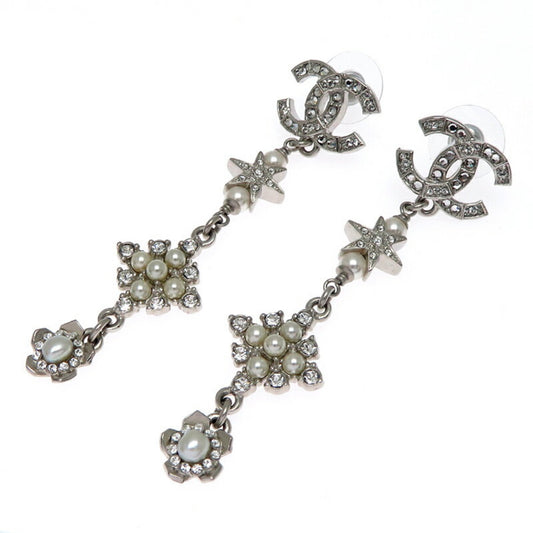 Chanel Silver Metal Coco Mark
