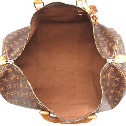 Louis Vuitton Brown Canvas Keepall 55