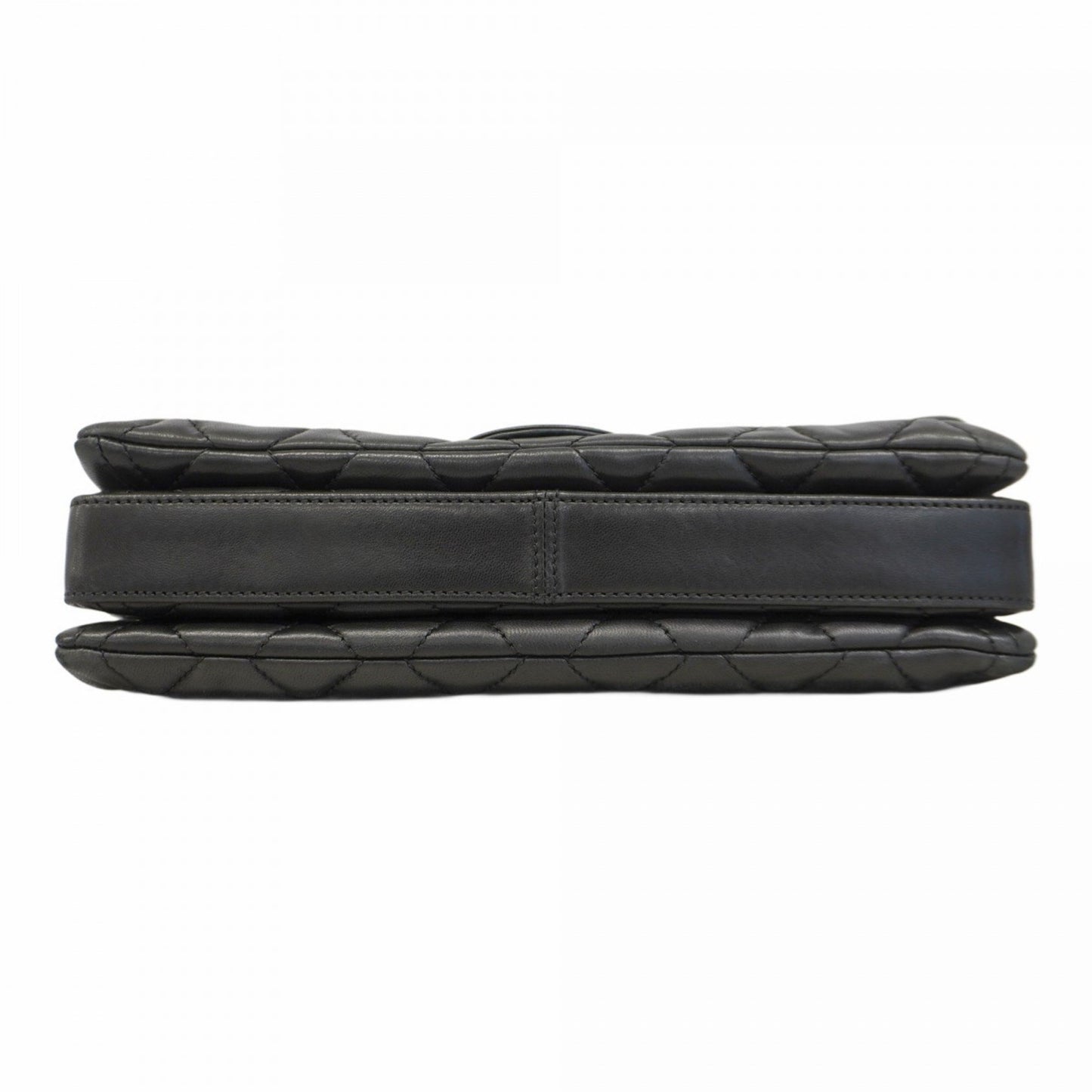 Chanel Black Leather Single Flap