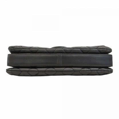 Chanel Black Leather Single Flap