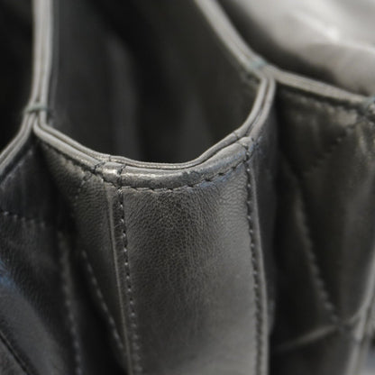 Chanel Black Leather Single Flap