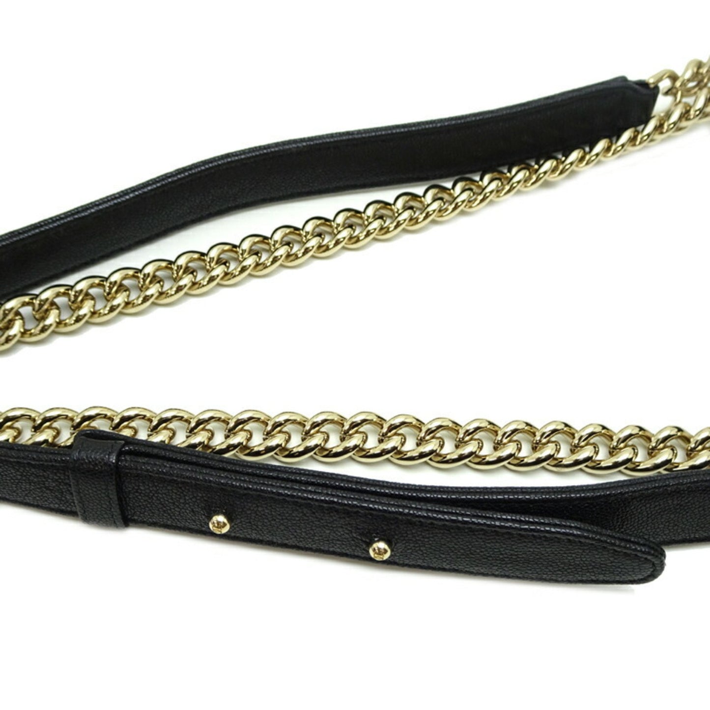Chanel Black Leather Boy