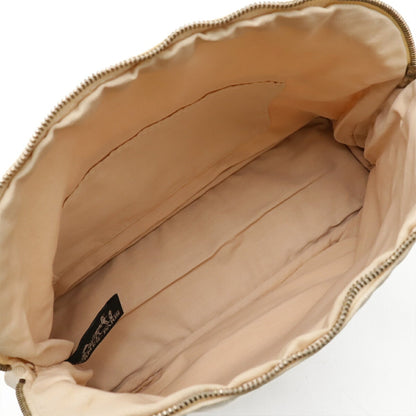 Hermès White Canvas Bolide