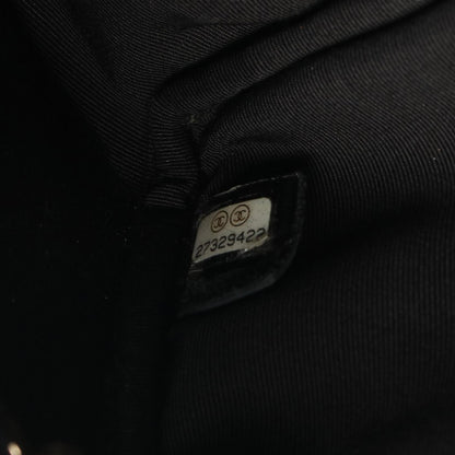 Chanel Black Leather Chevron