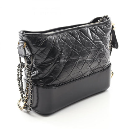 Chanel Black Leather Gabrielle