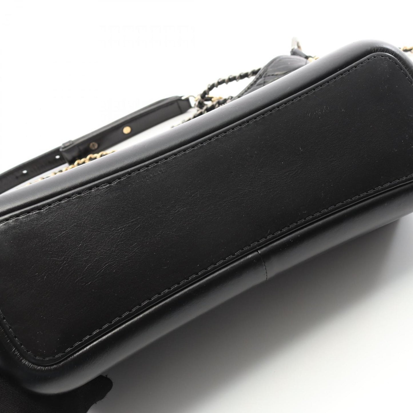 Chanel Black Leather Gabrielle