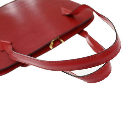Louis Vuitton Red Leather Lussac Handbag