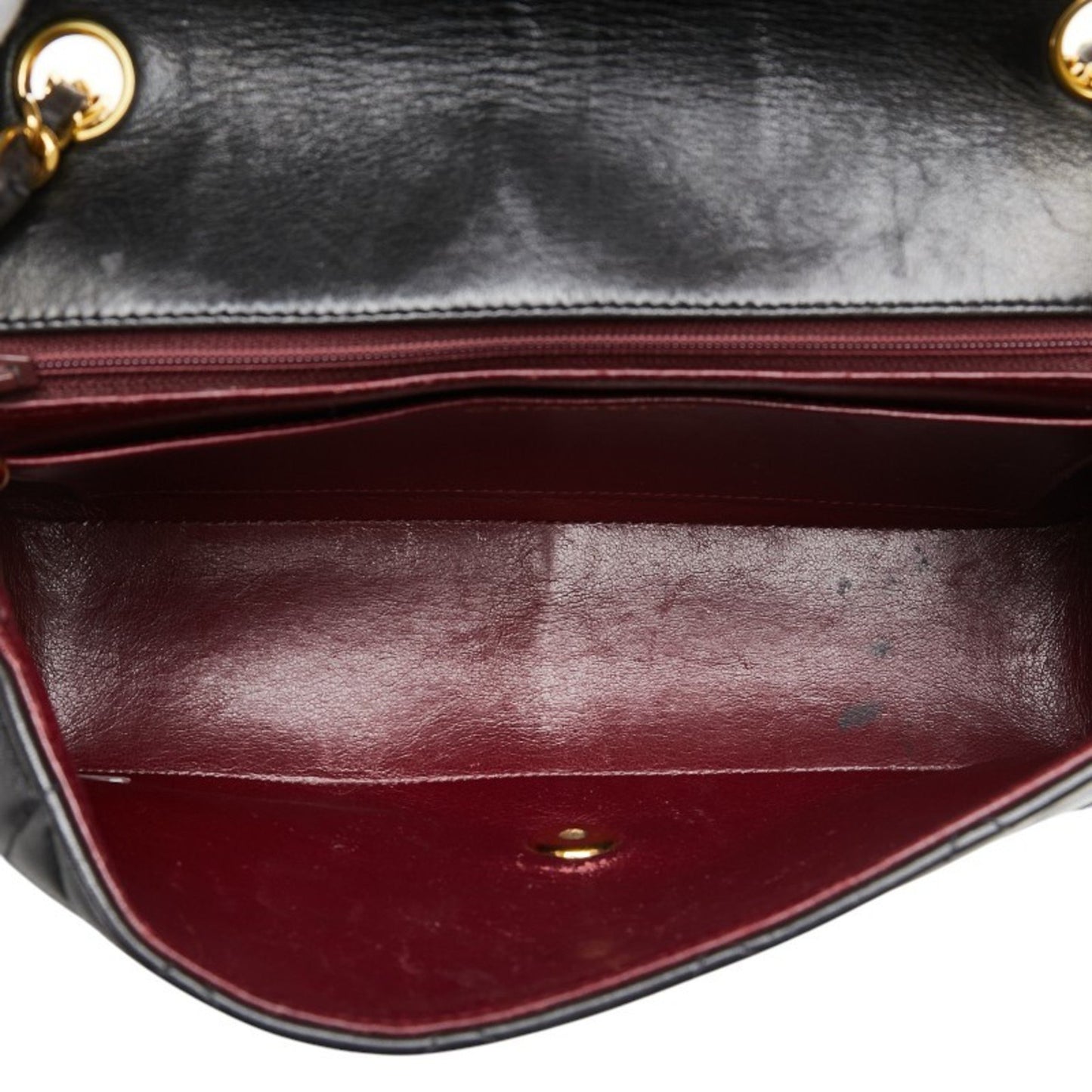Chanel Brown Leather Diana