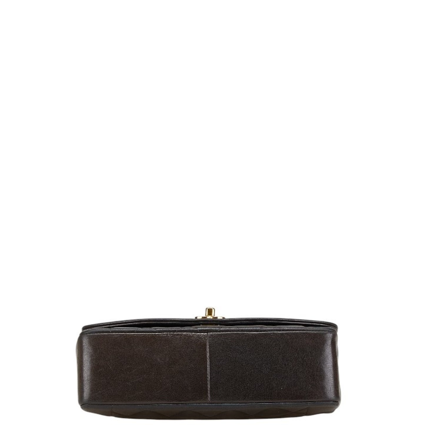 Chanel Brown Leather Diana
