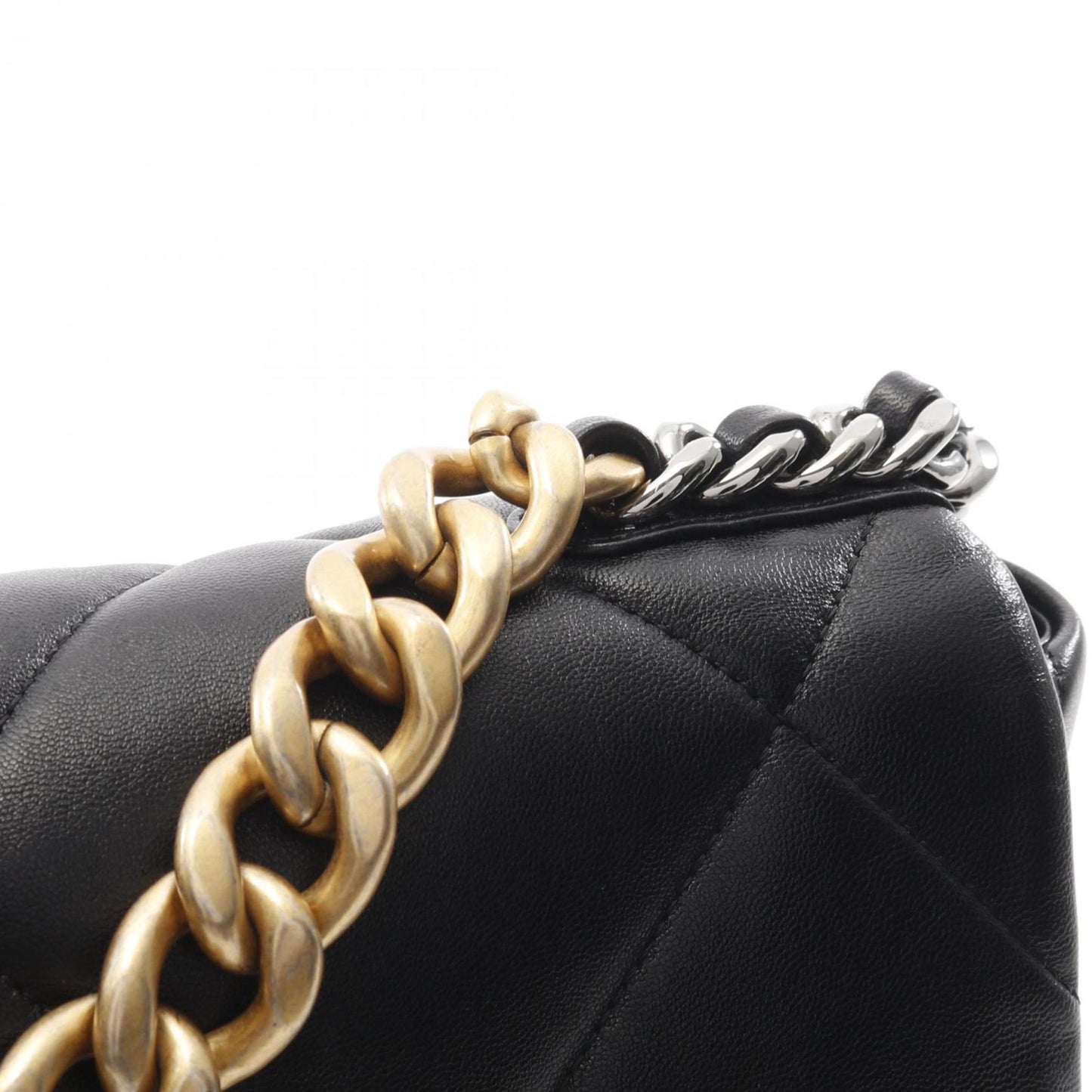 Chanel Black Leather Chanel 19