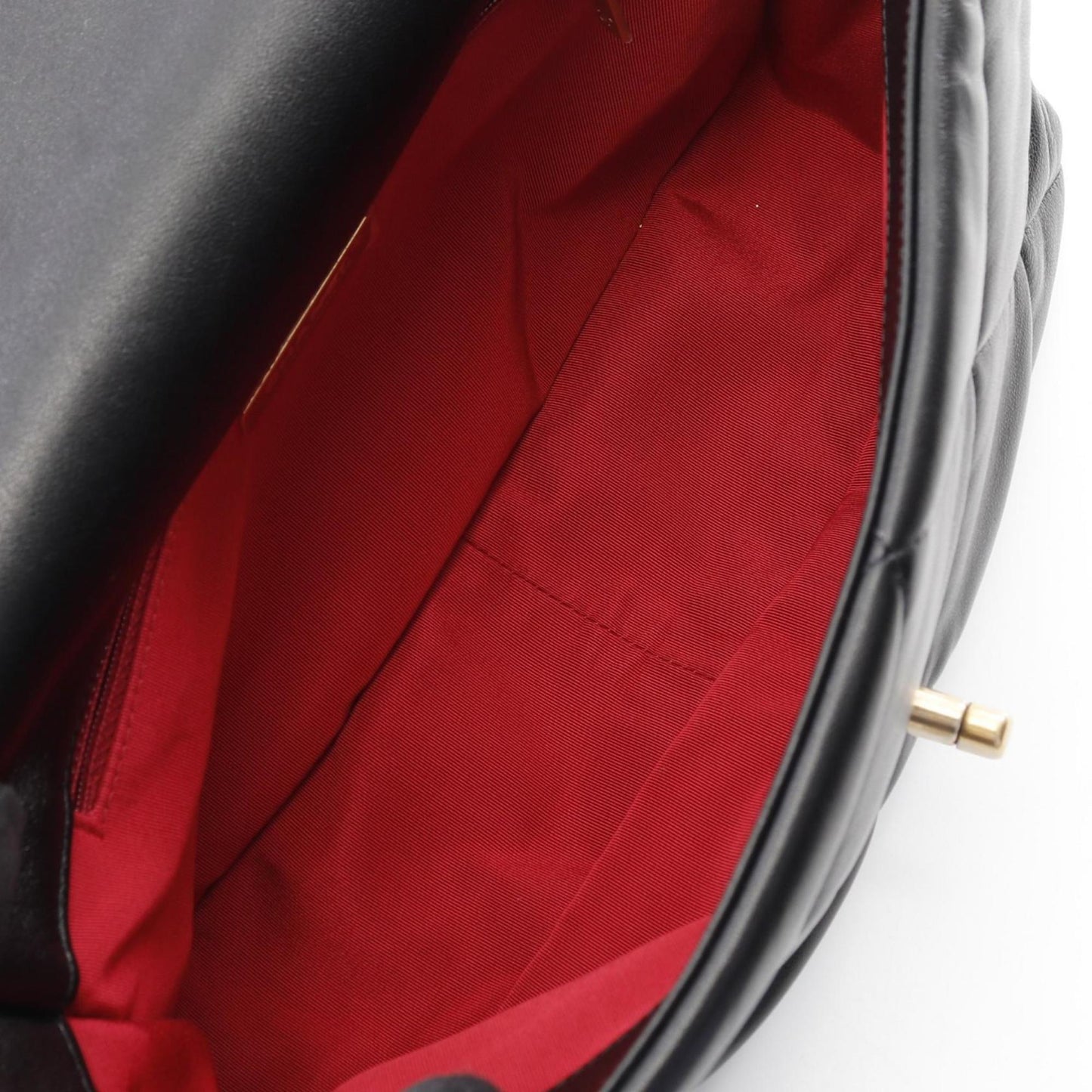 Chanel Black Leather Chanel 19