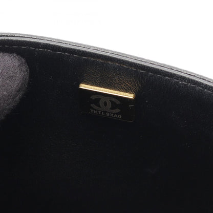 Chanel Black Leather Boy
