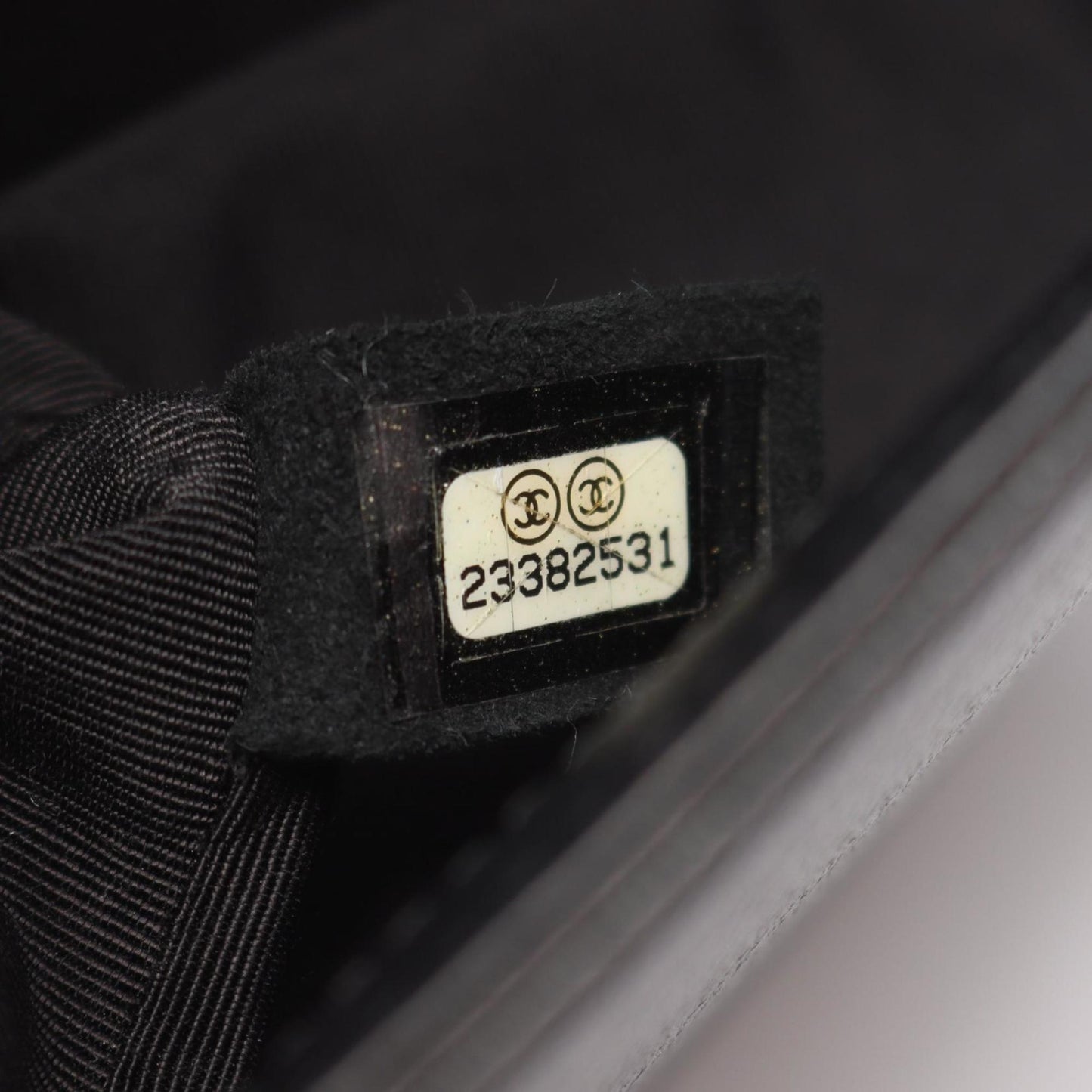Chanel Black Leather Wallet On Chain Boy