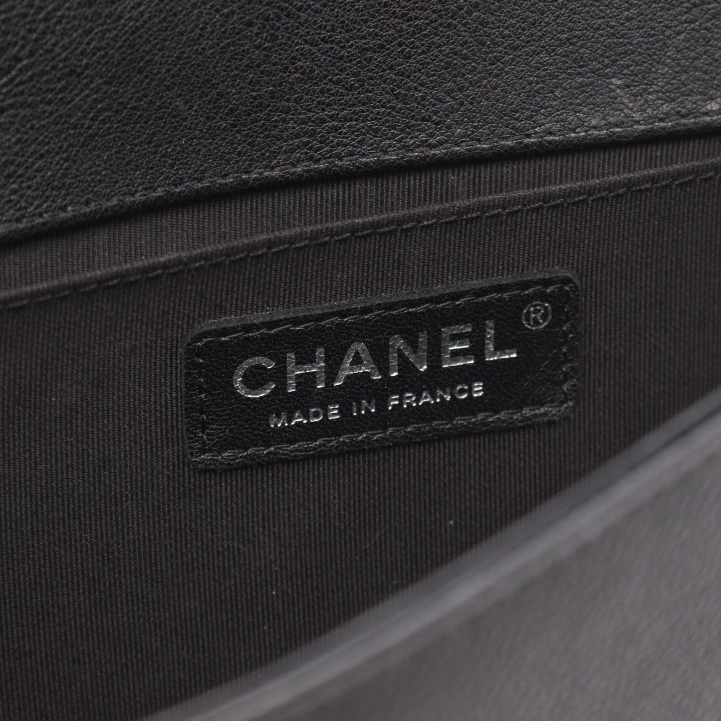Chanel Black Leather Wallet On Chain Boy