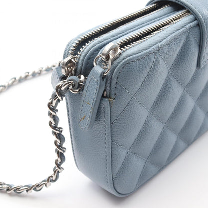 Chanel Blue Leather -