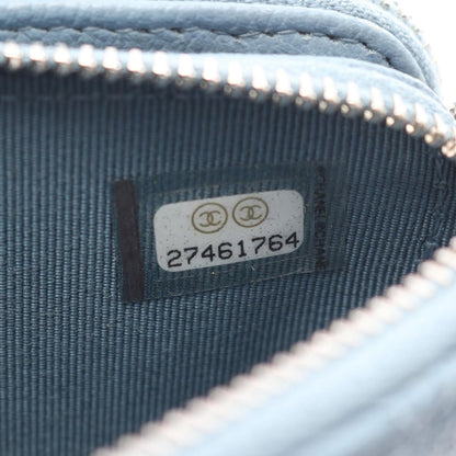Chanel Blue Leather -