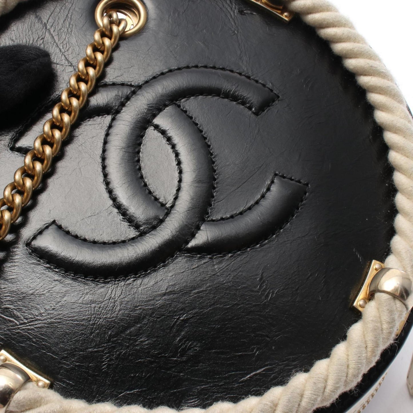 Chanel Brown Leather -
