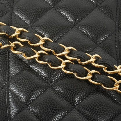 Chanel Black Leather Timeless
