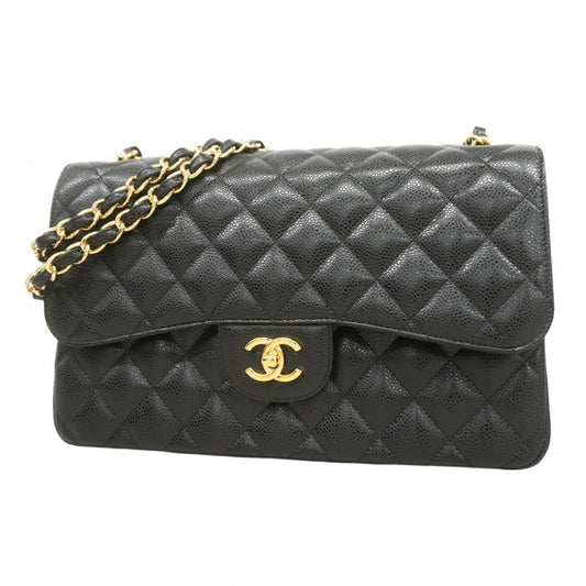 Chanel Black Leather Timeless