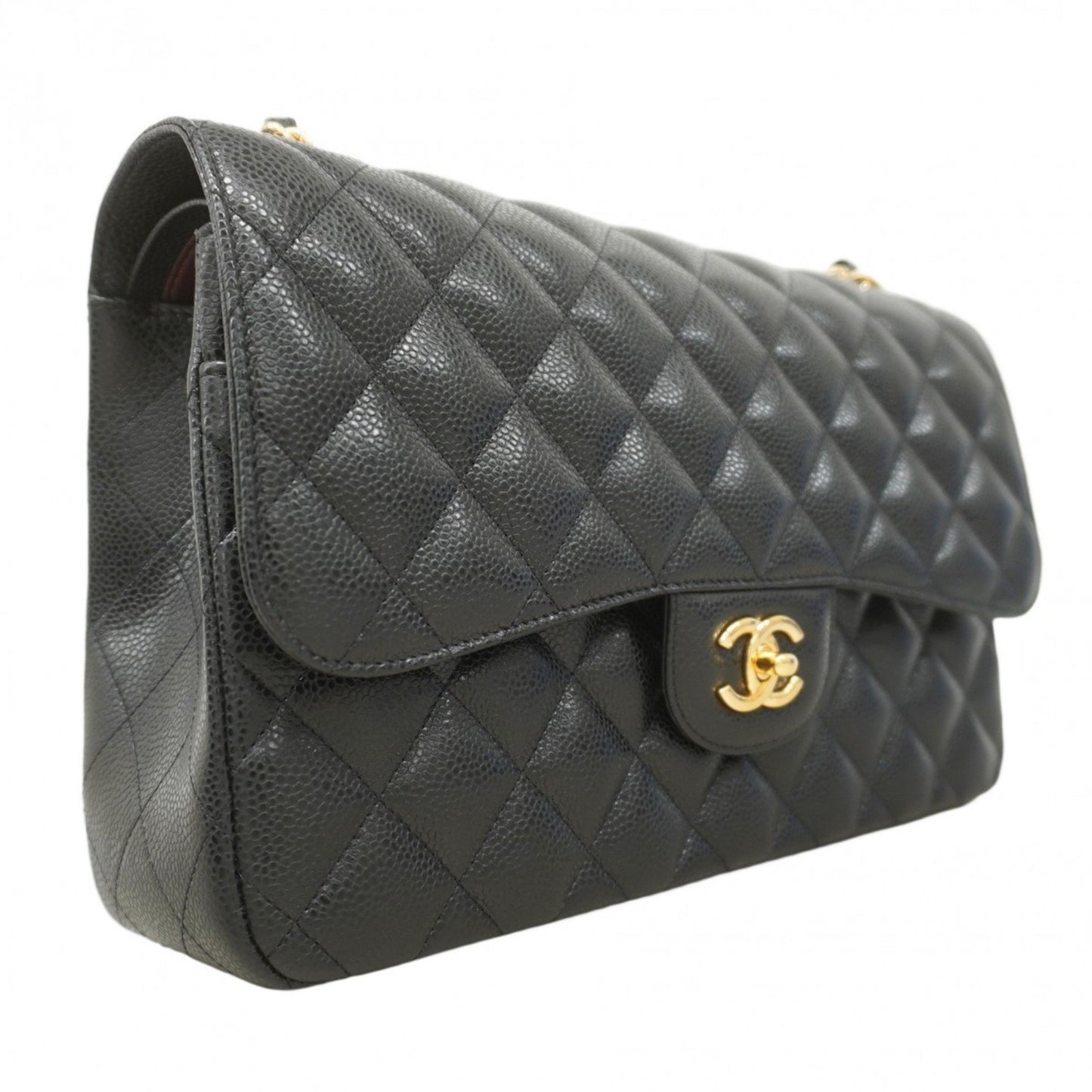 Chanel Black Leather Timeless