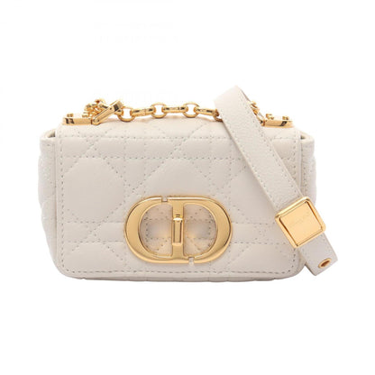 Dior White Leather 30 Montaigne