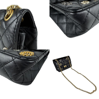 Chanel Black Leather 2,55