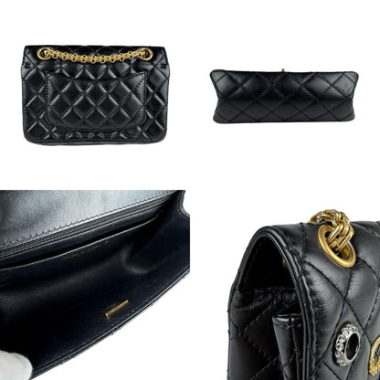 Chanel Black Leather 2,55