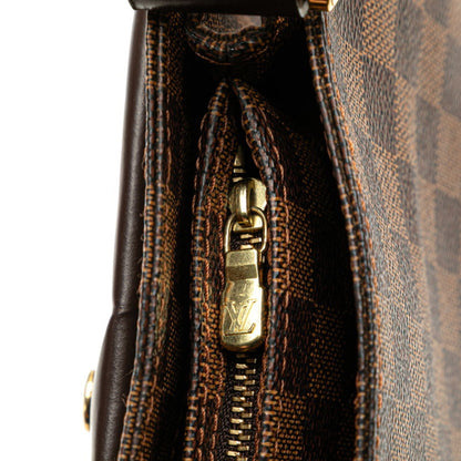 Louis Vuitton Brown Canvas, Leather Aubagne